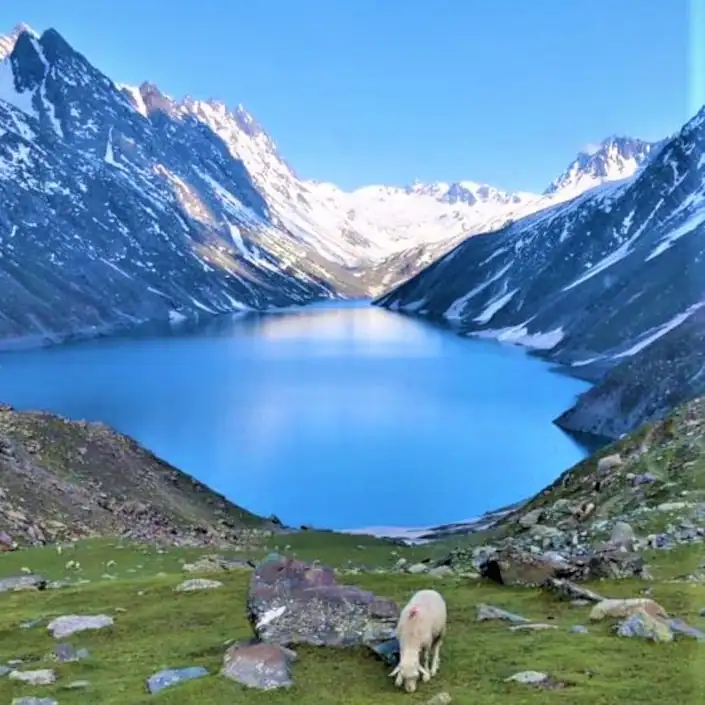 2) Kausarnag Lake - The Alpine Glacier Basin